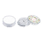 Sublimation Spice Grinder with Aluminum Insert-White