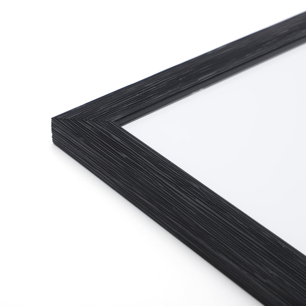 Sublimation Plastic Photo Panel With Aluminium Insert 8" - Black