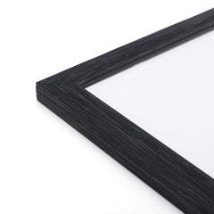 Sublimation Plastic Photo Panel With Aluminium Insert 8" - Black