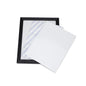Sublimation Plastic Photo Panel With Aluminium Insert 8" - Black frame with removable aluminium insert, ready for custom sublimation printing.