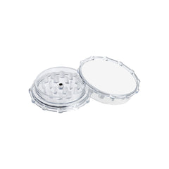 Sublimation Spice Grinder with Aluminum Insert-White