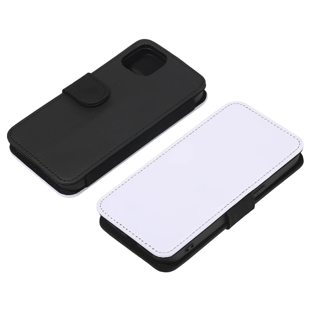 IPhone 15 6.1 - PU Leather Flip Case