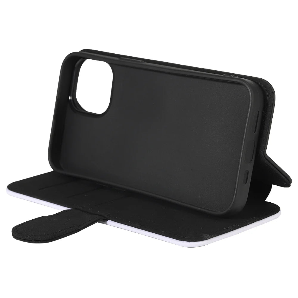 IPhone 15 6.1 - PU Leather Flip Case