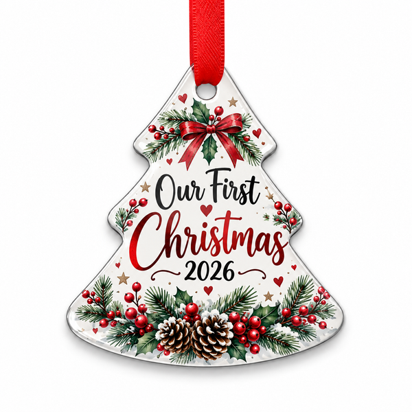 Sublimation Aluminium Christmas Tree Decoration – Double Sided