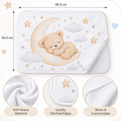 sublimation blank baby fleece blanket