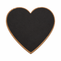 5cm Heart-Shaped MDF Sublimation Fridge Magnet
