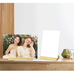 Aluminium Sheet + Bamboo Base 17.8cm x 12.7cm