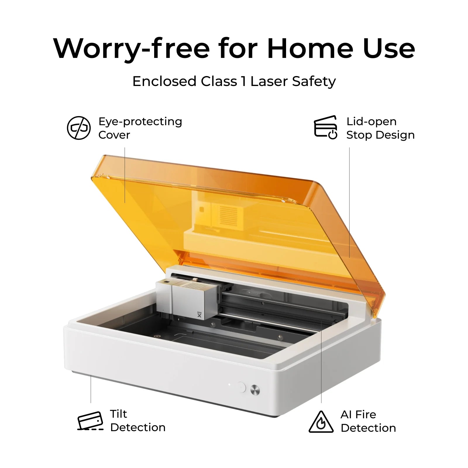 xTool M1 Ultra 20W - 4-in-1 Craft Machine + Free Fire safety set