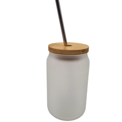 sublimation frosted jar