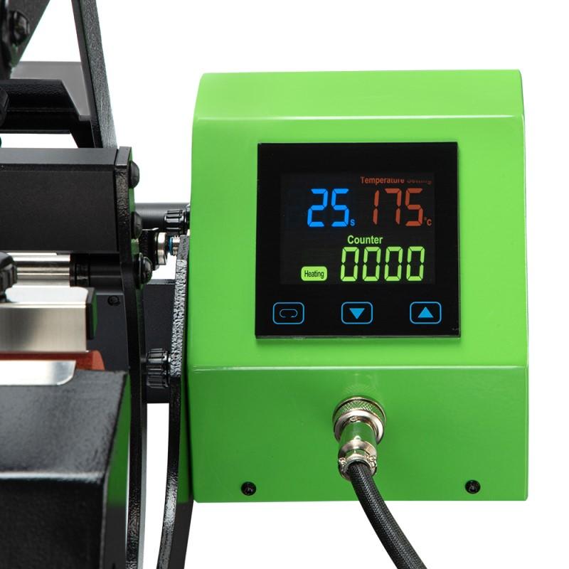 Galaxy Tumbler Press Machine GS-205B Plus Black & Green