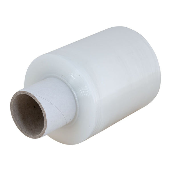 Mini Stretch Film - Packaging Material roll 100mm x 150m for secure shipping and wrapping, ideal for office and warehouse packing supplies.