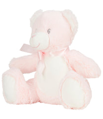 sublimation pink mumbles bear 
