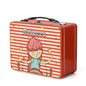 red personalised sublimation lunch box