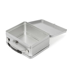 silver personalised sublimation lunch box