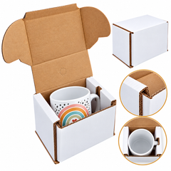 Sublimation blank 1 x Smash Proof Mug Shipping Box
