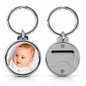 Blank metal keyring for sublimation and laser engraving, suitable for custom personalisation