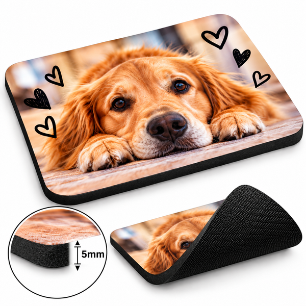 Sublimation Fabric 5mm mouse pad