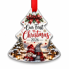 Sublimation Aluminium Christmas Tree Decoration – Double Sided