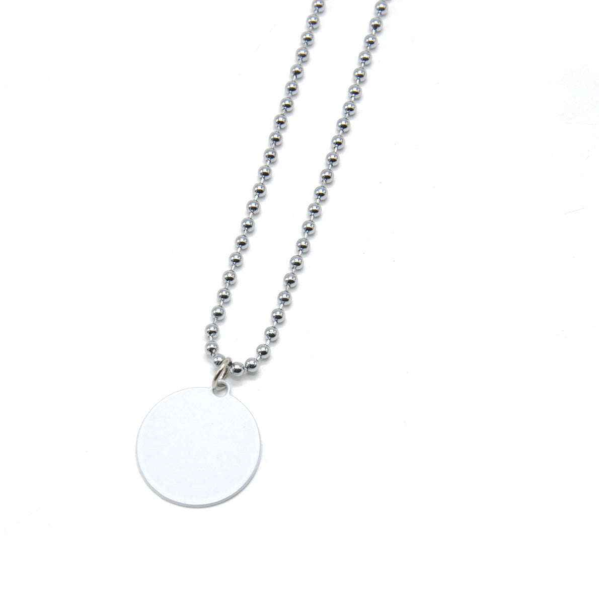 Pendant Necklace - Round
