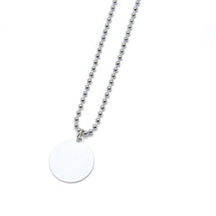 Pendant Necklace - Round