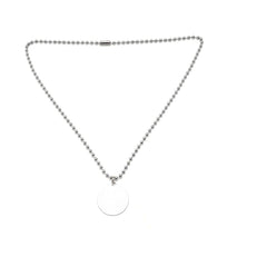 Pendant Necklace - Round