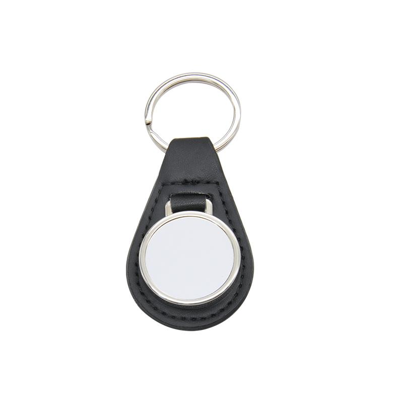 PU Round Metal Sublimation Keyring – SubliBlanks Limited