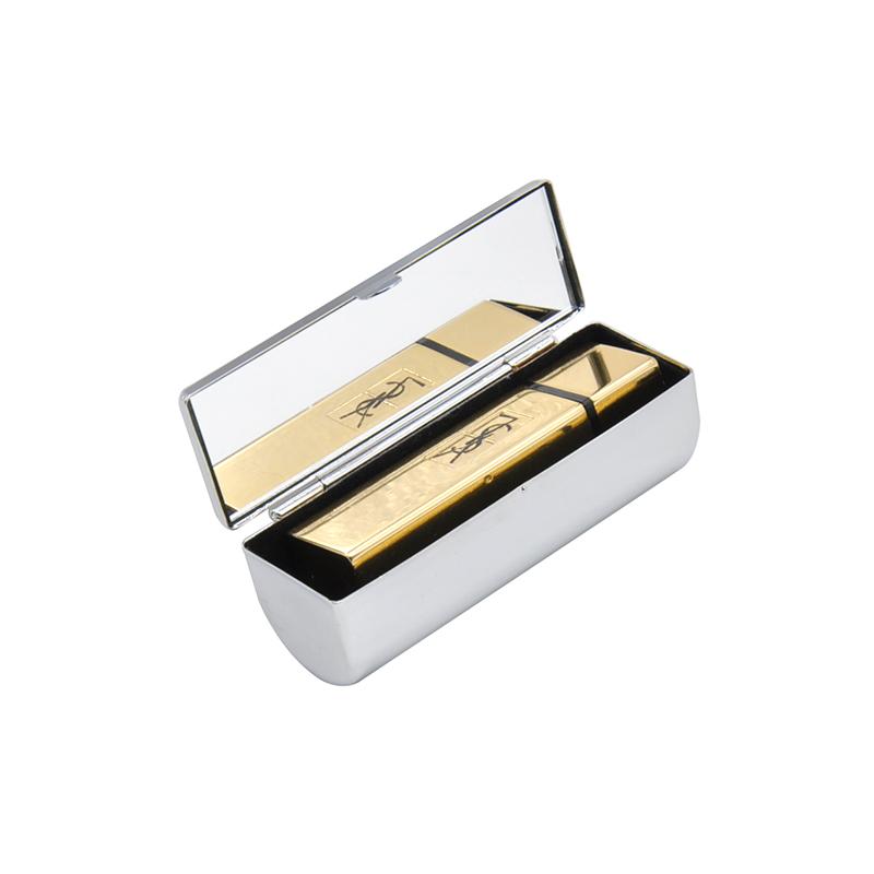 Sublimation blank Metal Lipstick Holder Case
