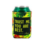 Neoprene Can Cooler - Green Neon