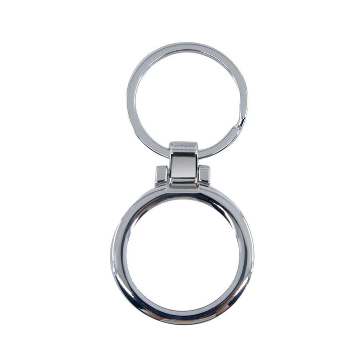 Sublimation blank Round Metal Keyring with Magnet