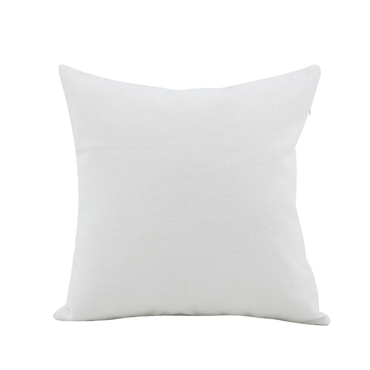 Linen Cushion Cover White 40 x 40 sublimation blanks