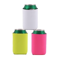 Neoprene Can Cooler - White