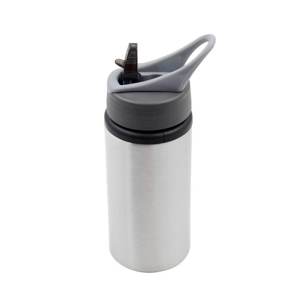 500ml Portable Aluminium Bottle - Silver