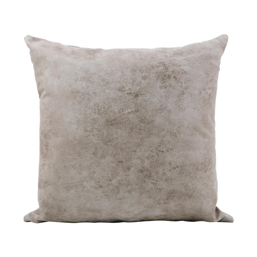 Sublimation blank Polyester PU Cushion Cover Beige 40 x 40