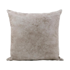 Sublimation blank Polyester PU Cushion Cover Beige 40 x 40