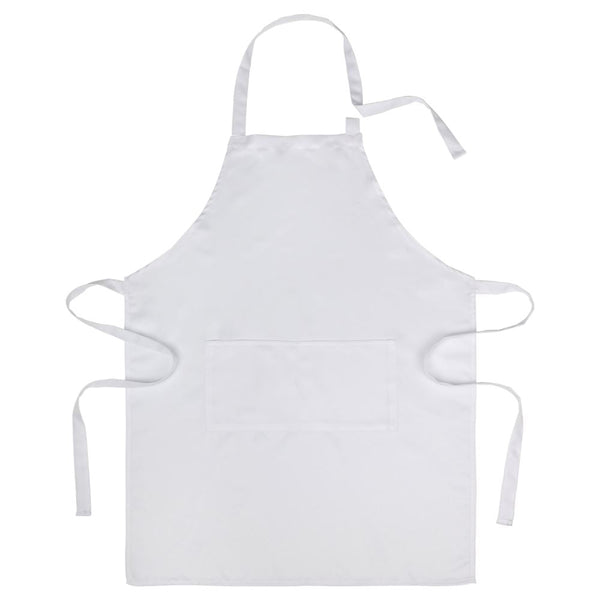 sublimation blank adults polyester apron white