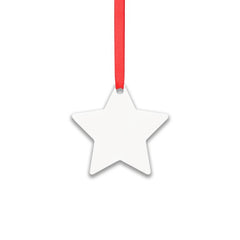 Aluminium Xmas Decoration - Double Sided - Star