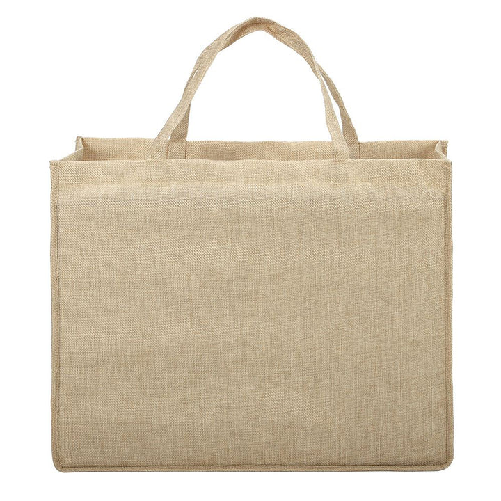 sublimation blank Burlap Tote Bag Natural