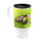 14 oz Plastic Travel Mug white sublimation mug