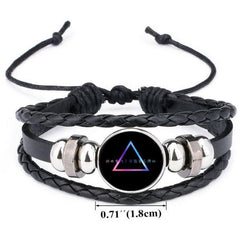 sublimation blank leather bracelet