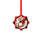 Aluminium Xmas Decoration - Double Sided - Snowflake