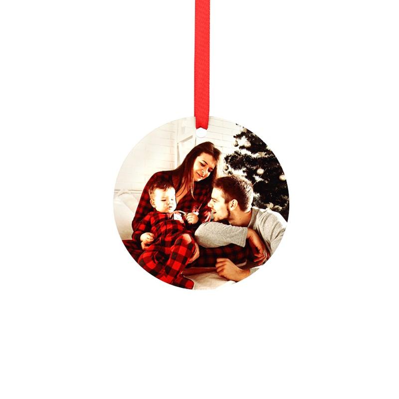 Aluminium  Decoration - Double Sided - Round 3.5 Inch
