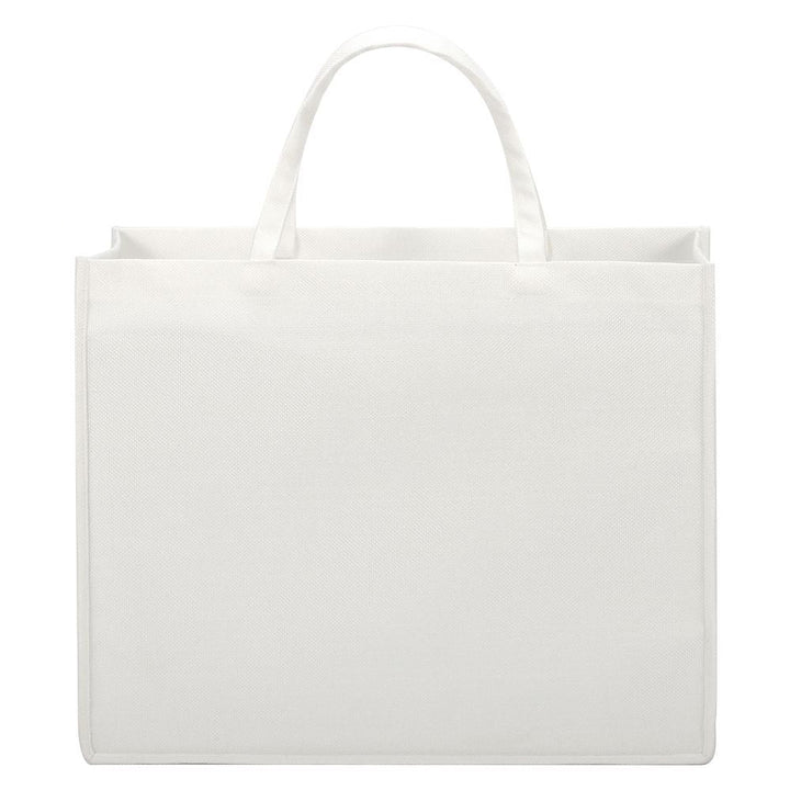 sublimation blank white linen tote bag