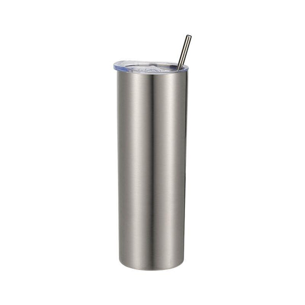 20 oz Stainless Steel Tumbler - Silver