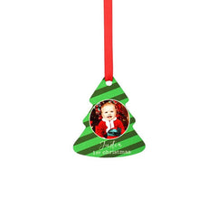 Aluminium Xmas Decoration - Double Sided - Tree