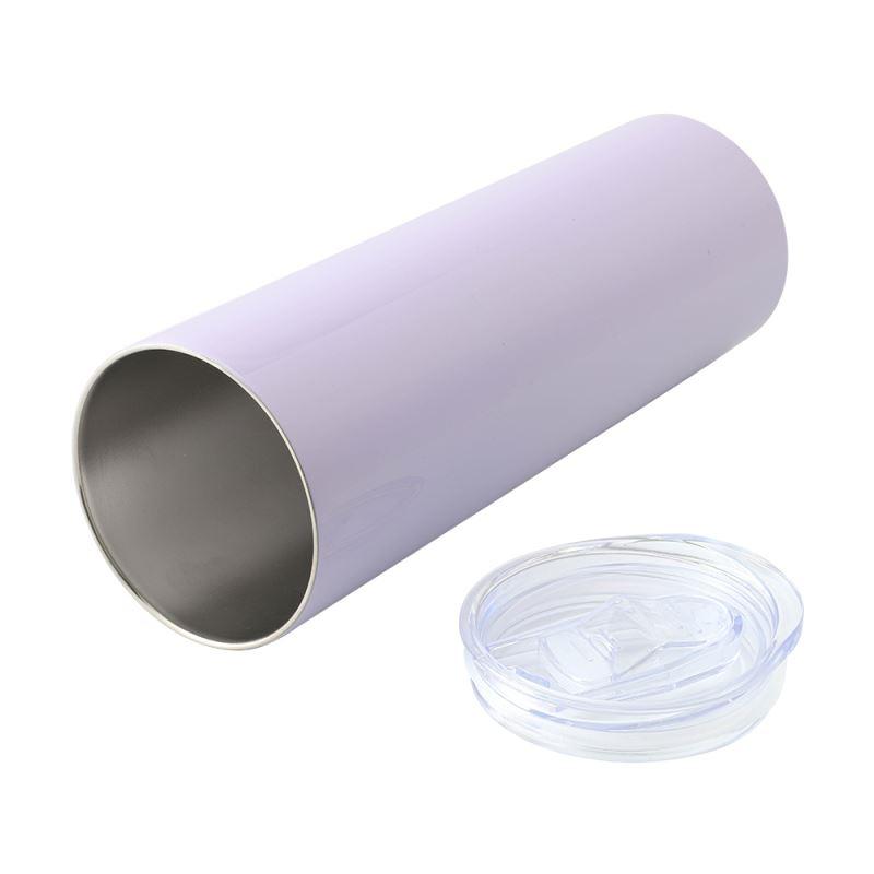 20oz Stainless Steel Tumbler - Glossy Purple