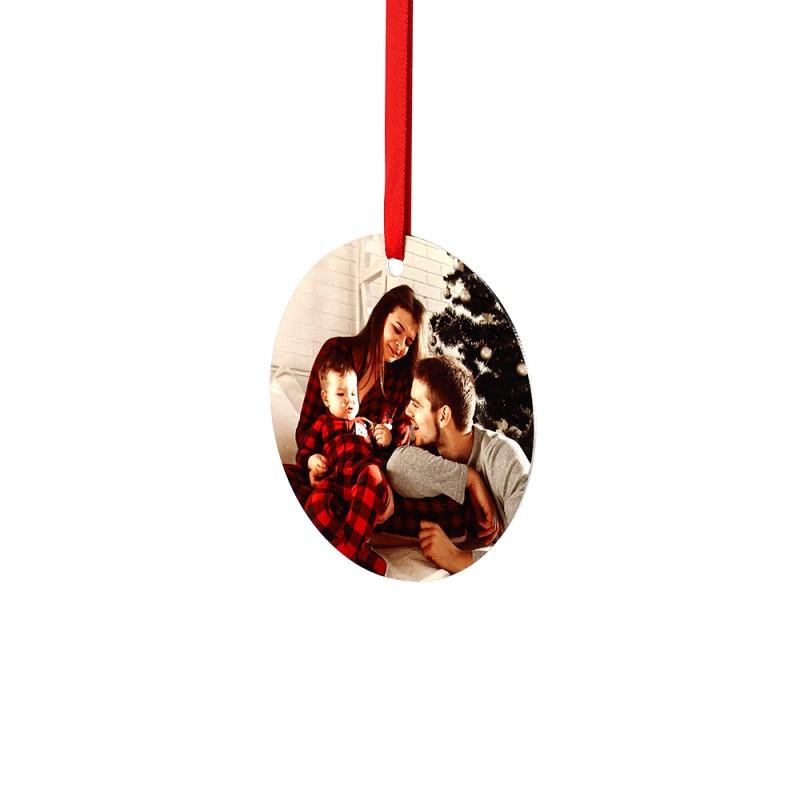 Aluminium  Decoration - Double Sided - Round 3.5 Inch