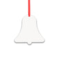 Aluminium Xmas Decoration - Double Sided - Bell