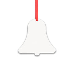 Aluminium Xmas Decoration - Double Sided - Bell