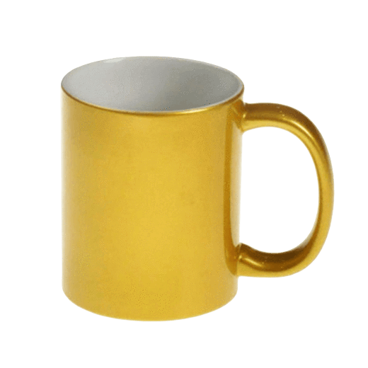 Single 10oz Gold Mug Includes mug box