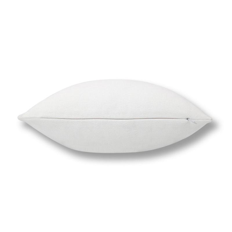 Linen Cushion Cover White 25 x 25